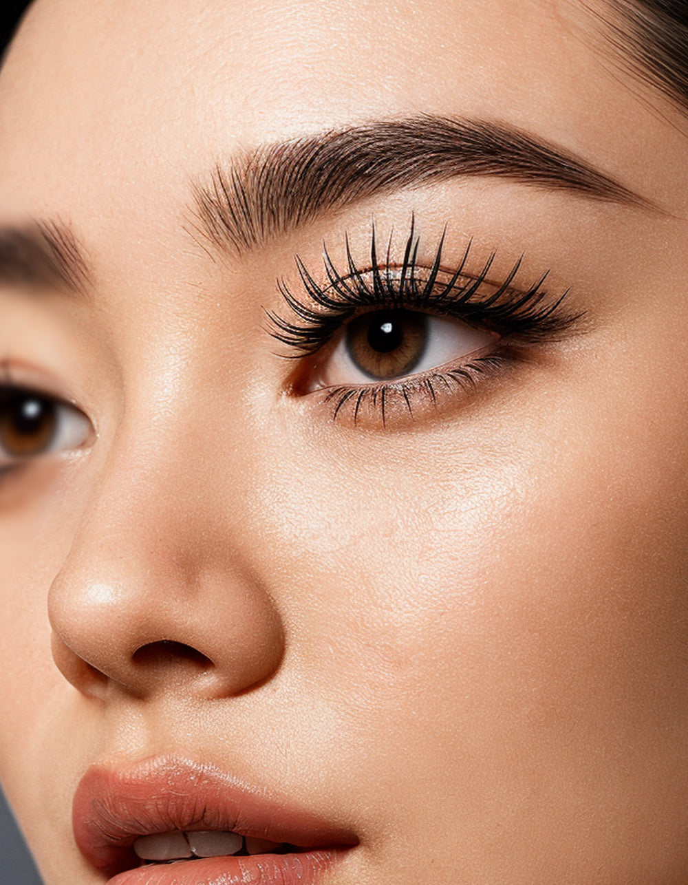 Dermatologist-tested, non-irritating formula of MD Brow Conditioner, paraben-free and safe for sensitive eyes, supporting healthier lash growth and brow density.